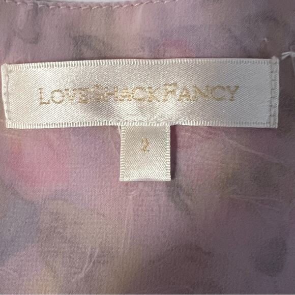 LoveShackFancy Marisela Mini Dress in Pastel Confetti sz 2 - Picture 8 of 9